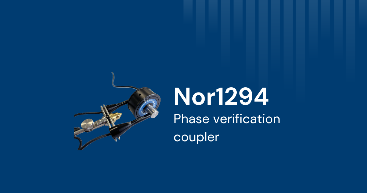 Nor1294 Phase verification coupler from Norsonic